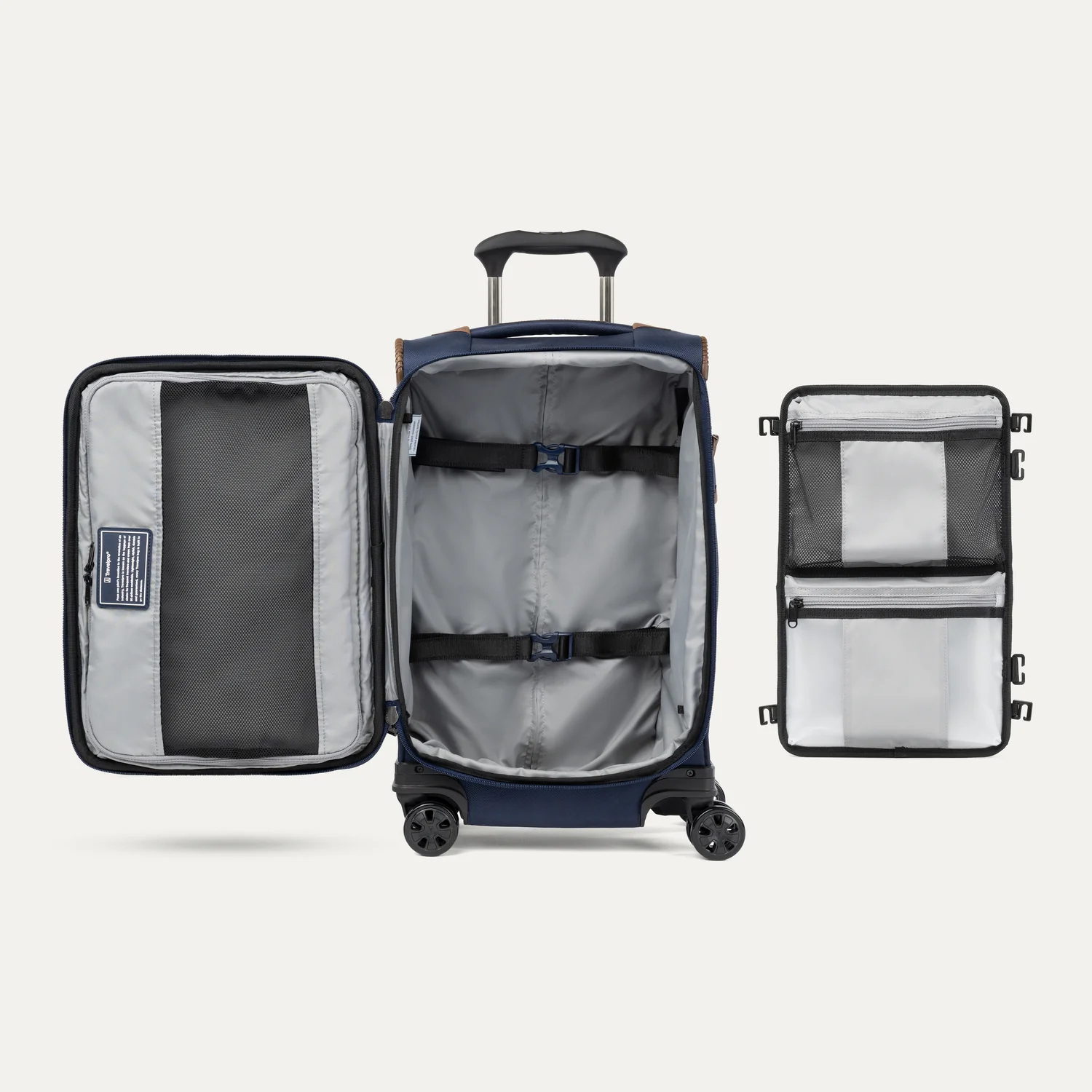 Crew™ Classic UnderSeat Tote / Carry-On Spinner Luggage Set - Image 4